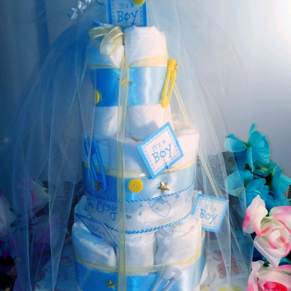Diaper Cake - Picture 2 of 5